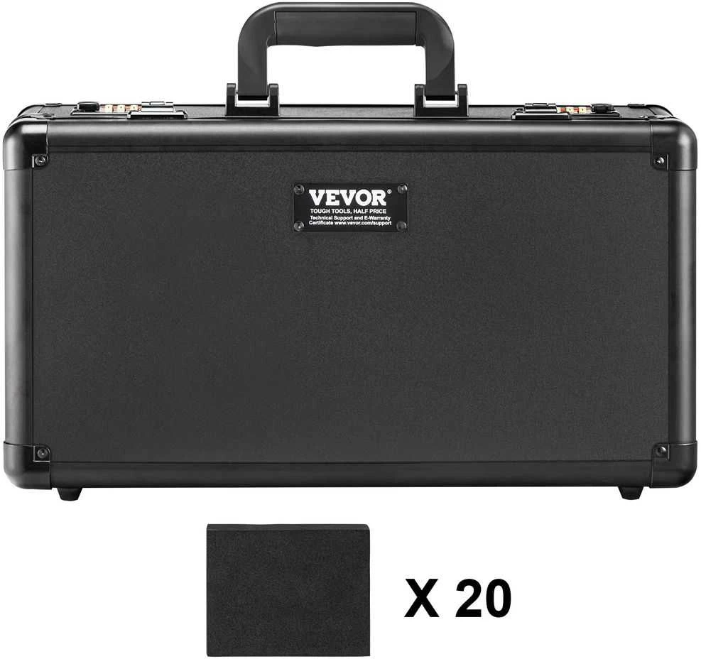 VEVOR PSA kortelių dėžė su kodine spyna 120 vnt.