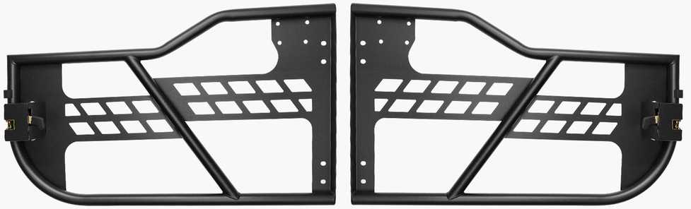 Jeep vamzdinės durys, 2 durų Wrangler JL vamzdinės durys, bekelės durys Jeep, sunkiosios Jeep durys, atviro oro Jeep priedai