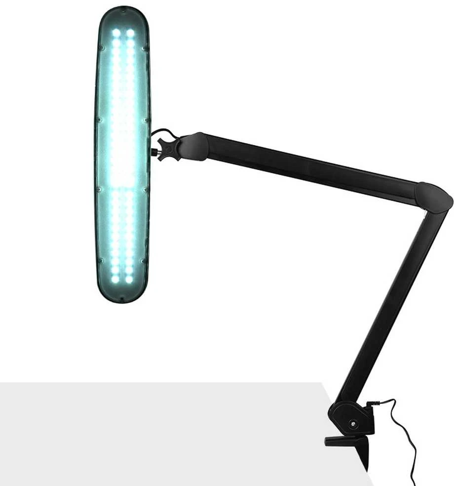 Activeshop Kosmetologinė LED lempa Elegante 1-12W Juodas (montuojama ant stalo)