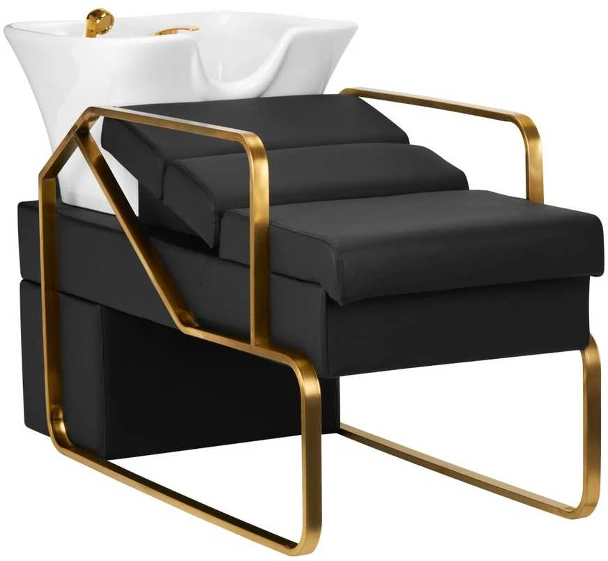 Activeshop Kirpyklos plautuvė Gabbiano Diana Gold Juodas