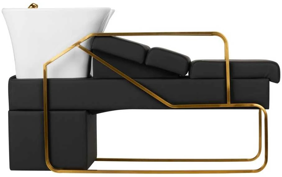 Activeshop Kirpyklos plautuvė Gabbiano Diana Gold Juodas