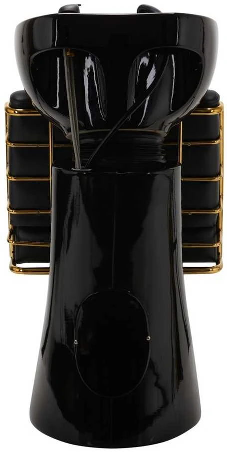Activeshop Kirpyklos plautuvė GABBIANO PROFESSIONAL HAIRWASHER PRATO GOLD Juodas