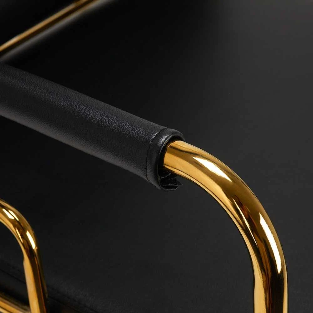 Activeshop Kirpyklos plautuvė GABBIANO PROFESSIONAL HAIRWASHER PRATO GOLD Juodas
