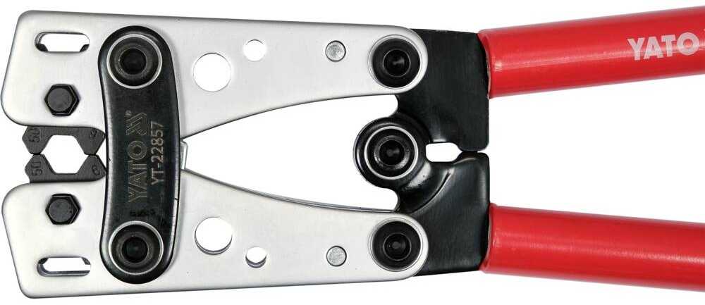 Antgalių presavimo replės Yato YT-22857; 390 mm