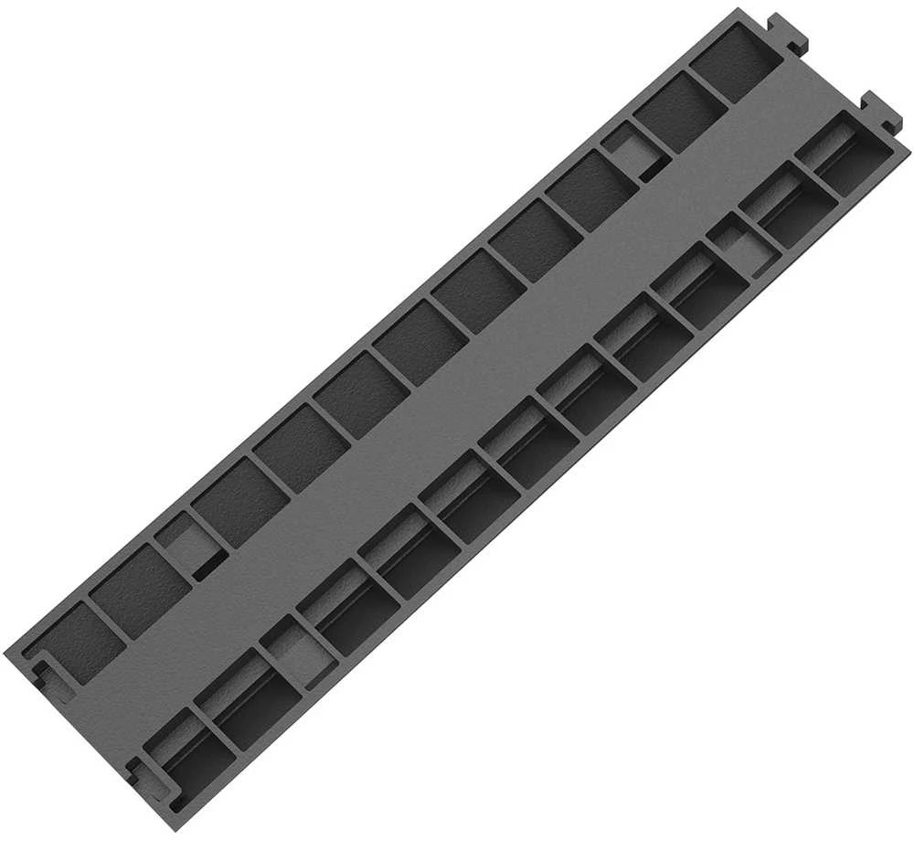 Kabelių apsaugos pandusai, 3 vnt. rinkinys, 2 kanalai, 4989 kg
