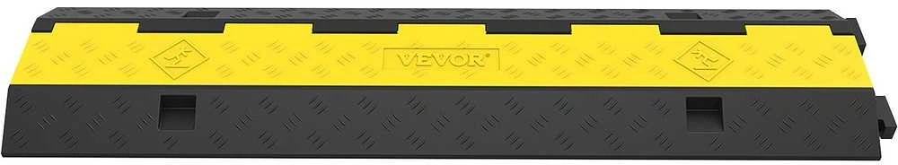 Kabelių apsaugos rampos, 5 vnt., 2 kanalų, 101 cm, Guma ir PVC