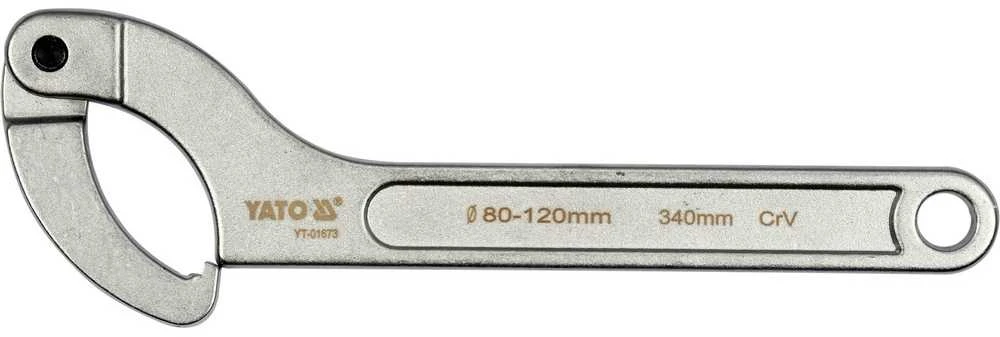 Yato Toya Sa Poland Raktas užmetamas šarnyrinis Cr-V, 80-120 mm (YT-01673)