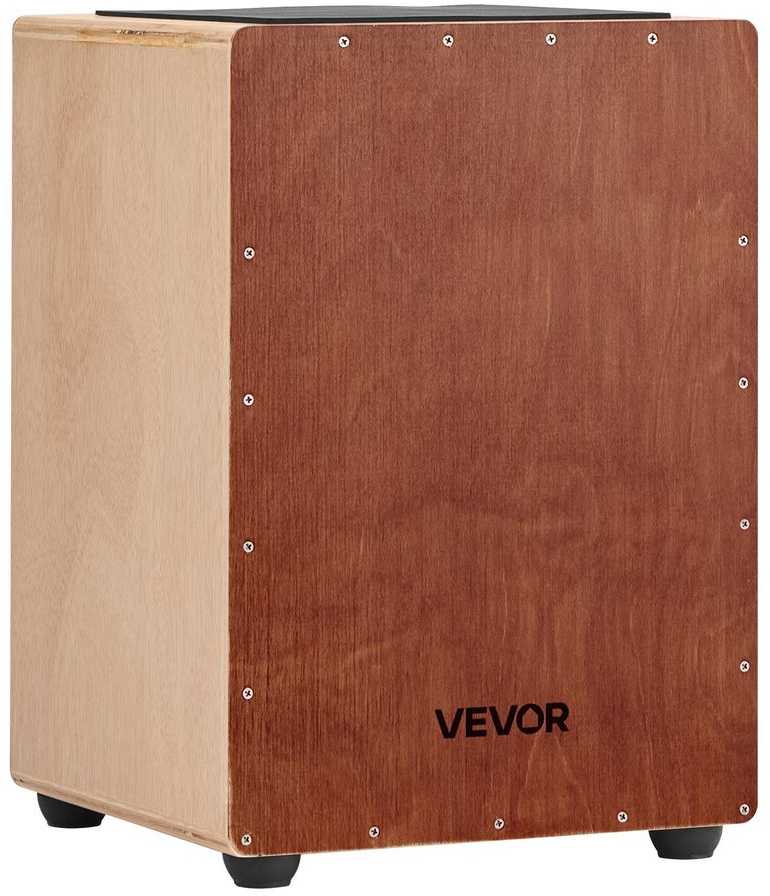 VEVOR Cajon būgnas iš beržo su spragtukais