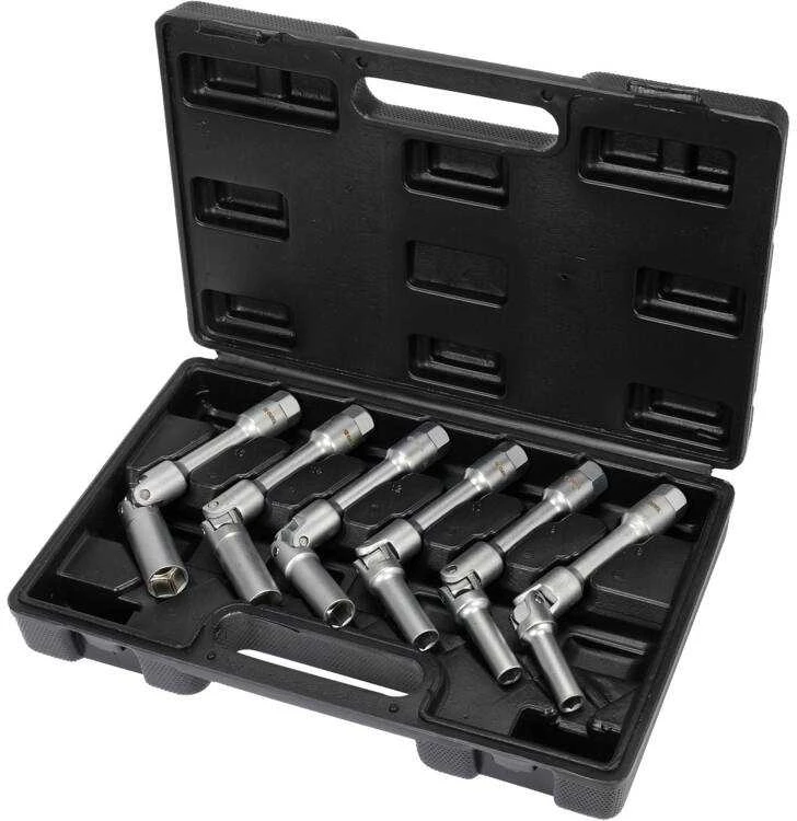 Yato Kaitinimo žvakių galvučių rinkinys, 6 vnt, 8-16 mm, CrV plienas, skirtas kaitinimo žvakėms
