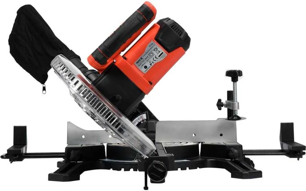 Kampinis pjūklas 255 mm 1800 W su lazeriu tiksliam pjovimui, medienos pjovimo pjūklas, laminato pjaustytuvas, plokščių pjūklas
