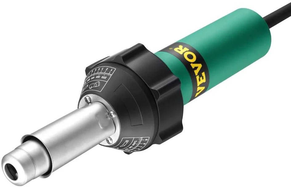 Karšto oro plastiko suvirinimo aparatas, 1600W PVC TPO vinilo pistoletas, su priedais, plastiko lituoklis, karšto oro fenas, PVC suvirintojas