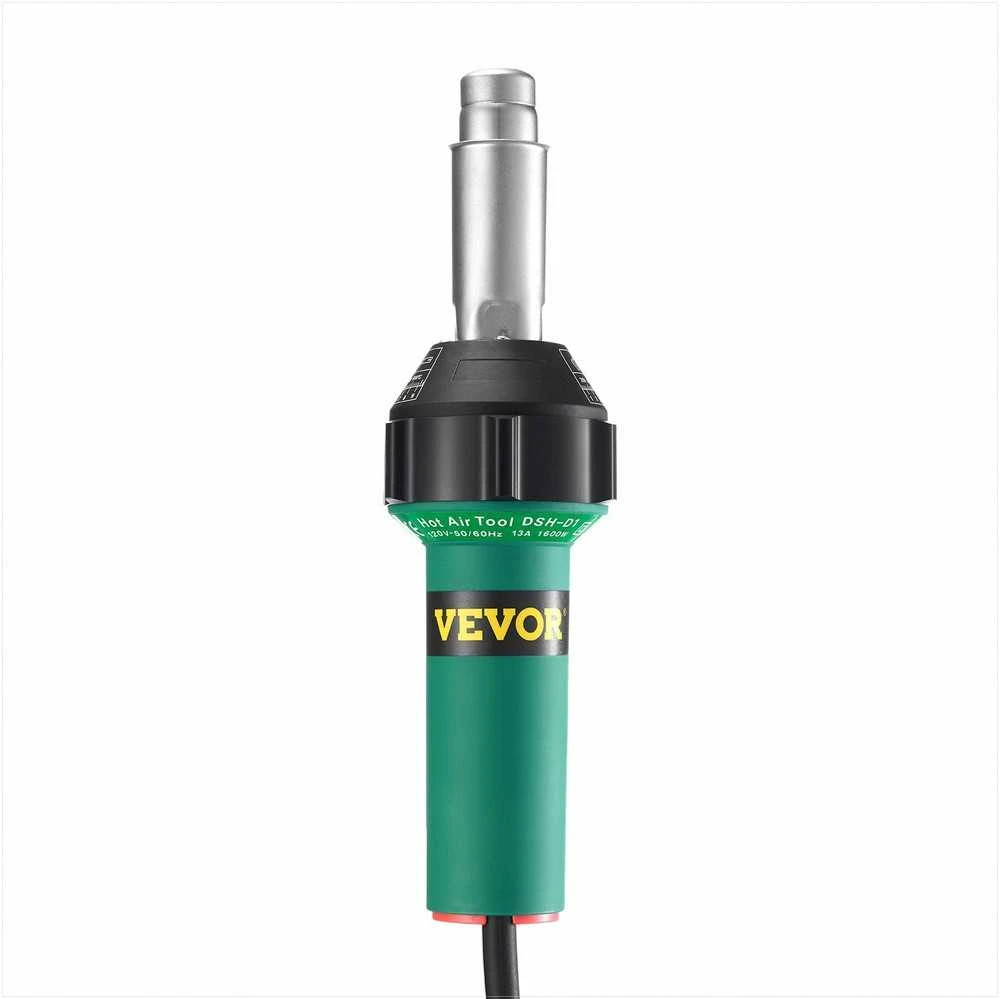 Karšto oro plastiko suvirinimo aparatas PVC TPO vinilo suvirinimui, 1600W fenas su 17 priedų, plastiko stogų dangos suvirinimo rinkinys, pramoninis lituoklis