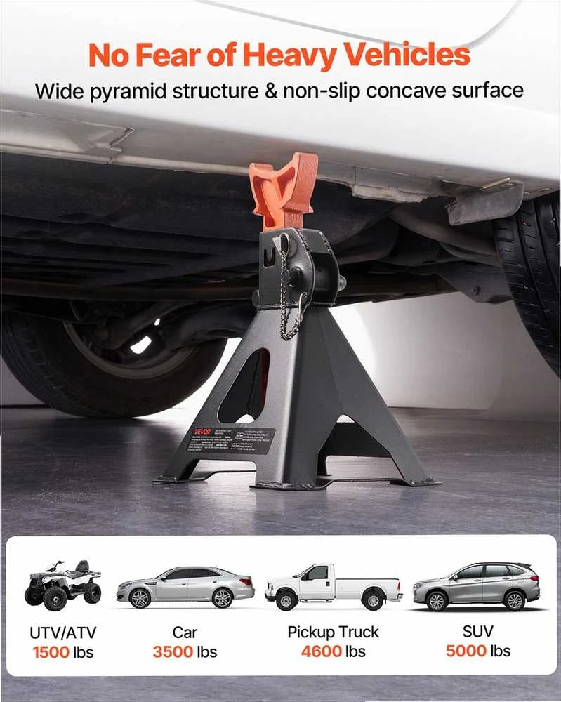 VEVOR Automobilio kėlimo atramos 3 tonų