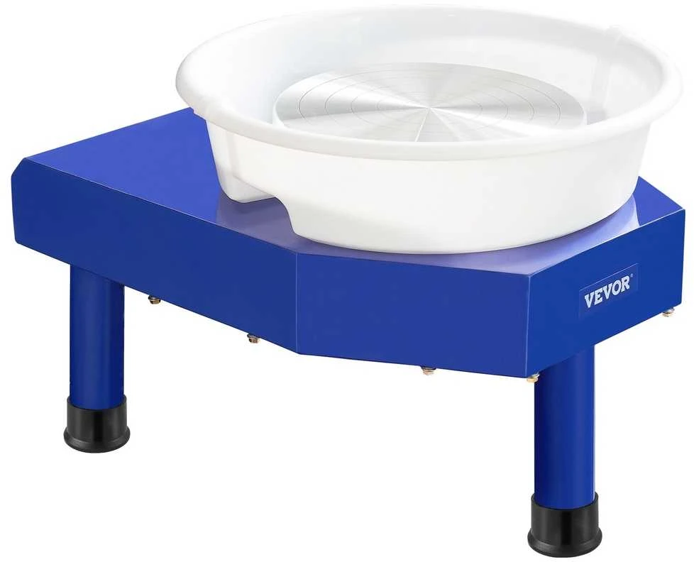 Keramikos ratas, 350W, 25cm, Įrankiai, Prijuostė