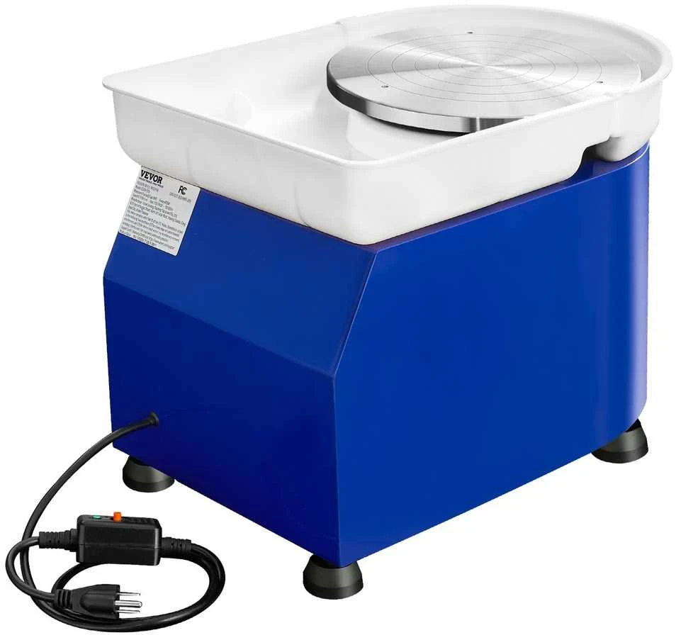 Keramikos ratas, Skulptūros įrankiai, 450W variklis, 8kg talpa