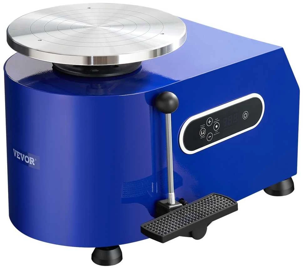 Keramikos ratas, Skulptūros įrankiai, 450W variklis, 8kg talpa