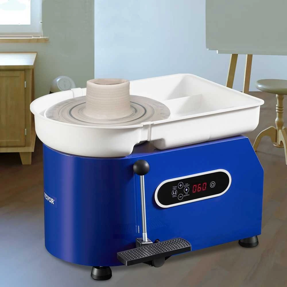Keramikos ratas, Skulptūros įrankiai, 450W variklis, 8kg talpa