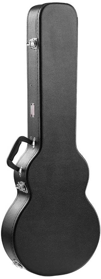 Kietas gitaros dėklas LES Paul, 41.34 col., neperšlampamas, juodas, gitarų dėklas, LP dėklas