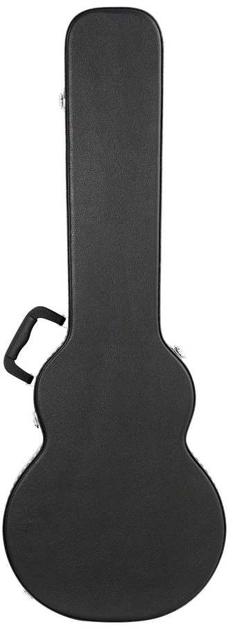 Kietas gitaros dėklas LES Paul, 41.34 col., neperšlampamas, juodas, gitarų dėklas, LP dėklas