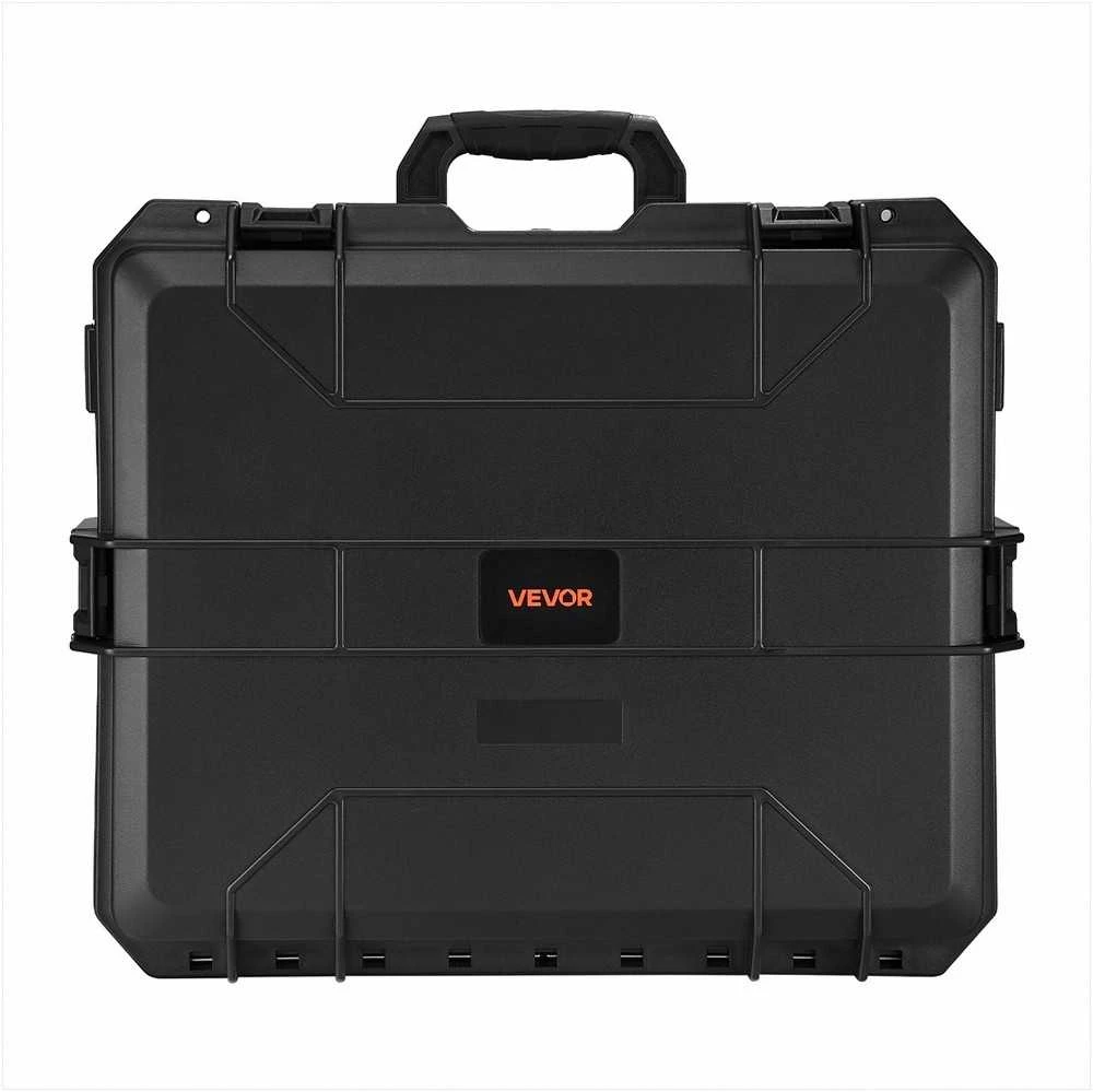 Kietas vandeniui atsparus pistoleto dėklas su XPE putplasčiu, TSA atitinkanti ginklų laikymo ir transportavimo dėžė, 556x455x225 mm