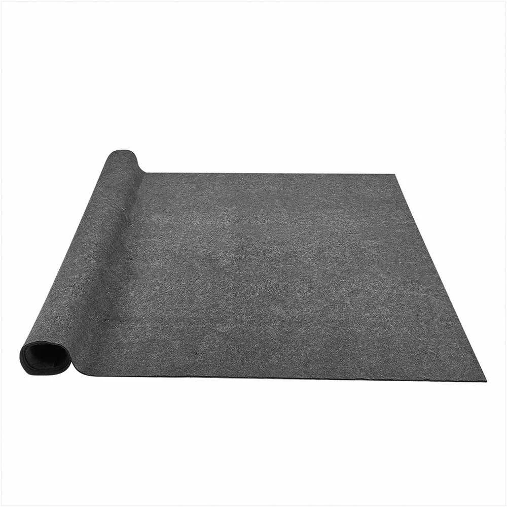 Kilimo pagrindas su neslystančia apsauga visų tipų grindims, pilkas poliesterio veltinio paminkštinimas, 2750 x 3660 mm dydis, kilimų paklotas, grindų apsauga, neslystantis padas
