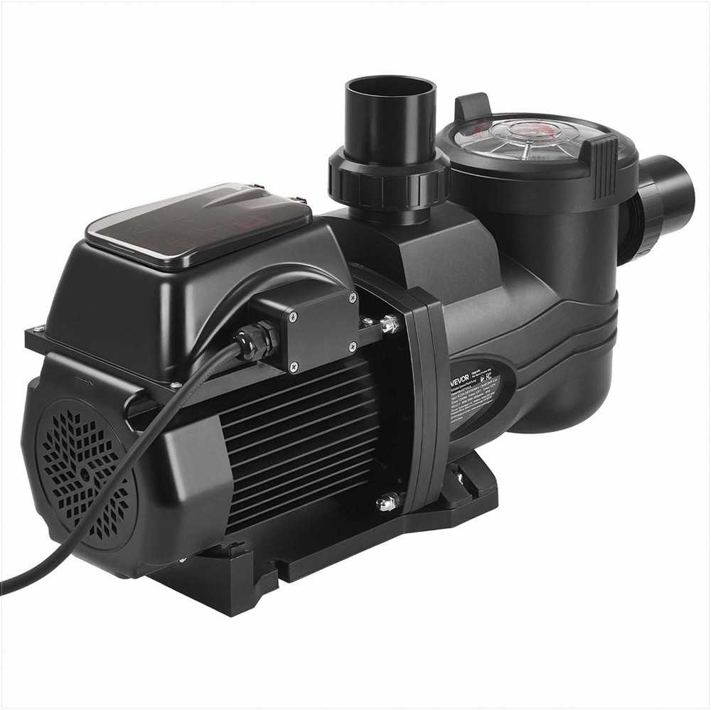 Kintamo greičio baseino siurblys, 1350W, 30.000 L/H, su filtro krepšeliu, savaime užsipildantis, programuojamas laikmatis, vandens cirkuliacijai ir filtravimui