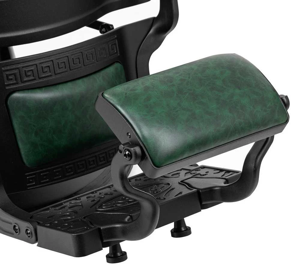 Activeshop Kirpyklos kėdė Barber Chair President Žalias Juodas