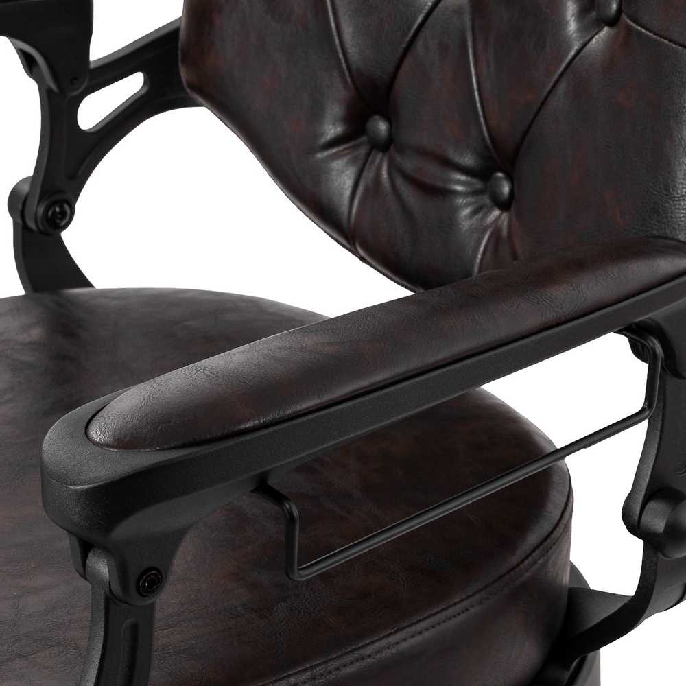 Activeshop Kirpyklos kėdė Barber Chair President Brown Juodas