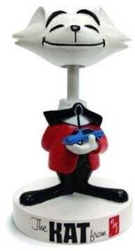 Klijuojamas modelis Bobble Head AMT, baltas