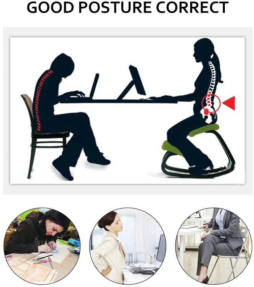 Klūpėjimo kėdė, Ergonomiška kėdė, Biuro kėdė, Medinė kėdė