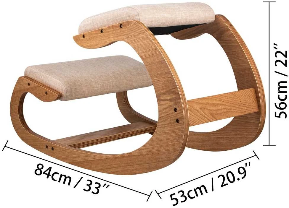 Klūpėjimo kėdė, Ergonomiška kėdė, Biuro kėdė, Medinė kėdė
