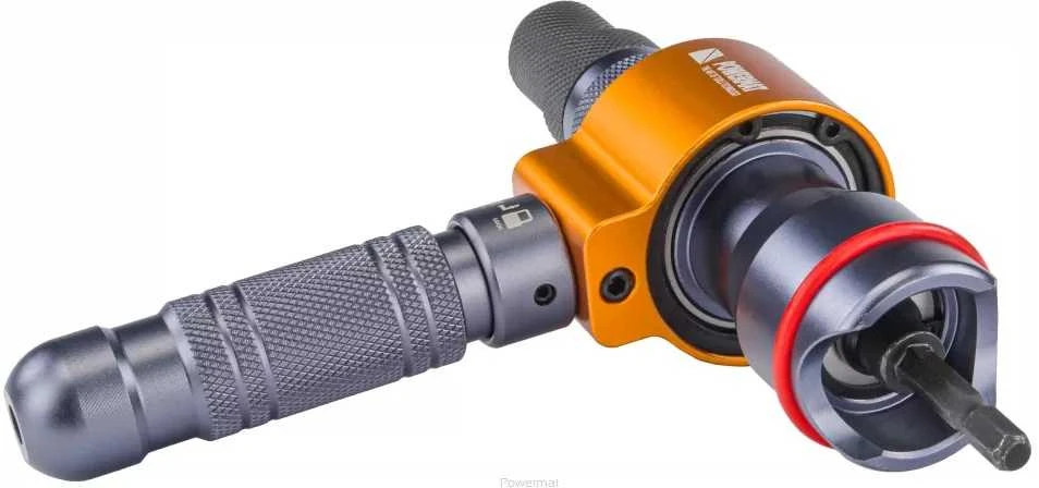 Kniedžių veržlių įrankis atsuktuvui, 3 in 1 kniedijimo adapterio rinkinys, M3-M12 kniedžių įrankis, didelio našumo kniedžių pistoletas