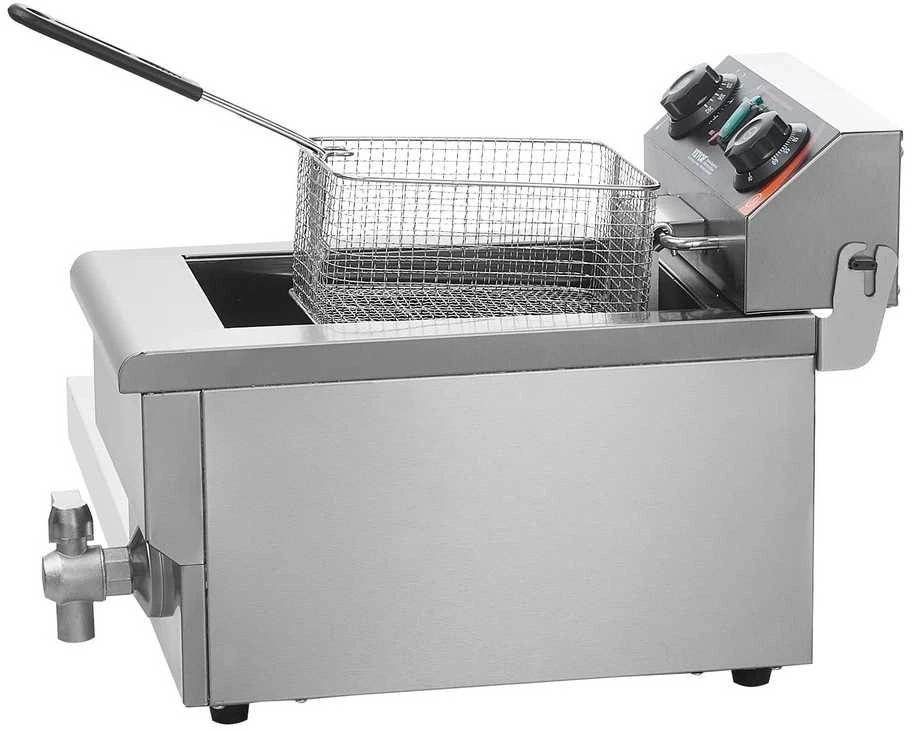 VEVOR Elektrinė gruzdintuvė 3000 W 9 L nerūdijančio plieno