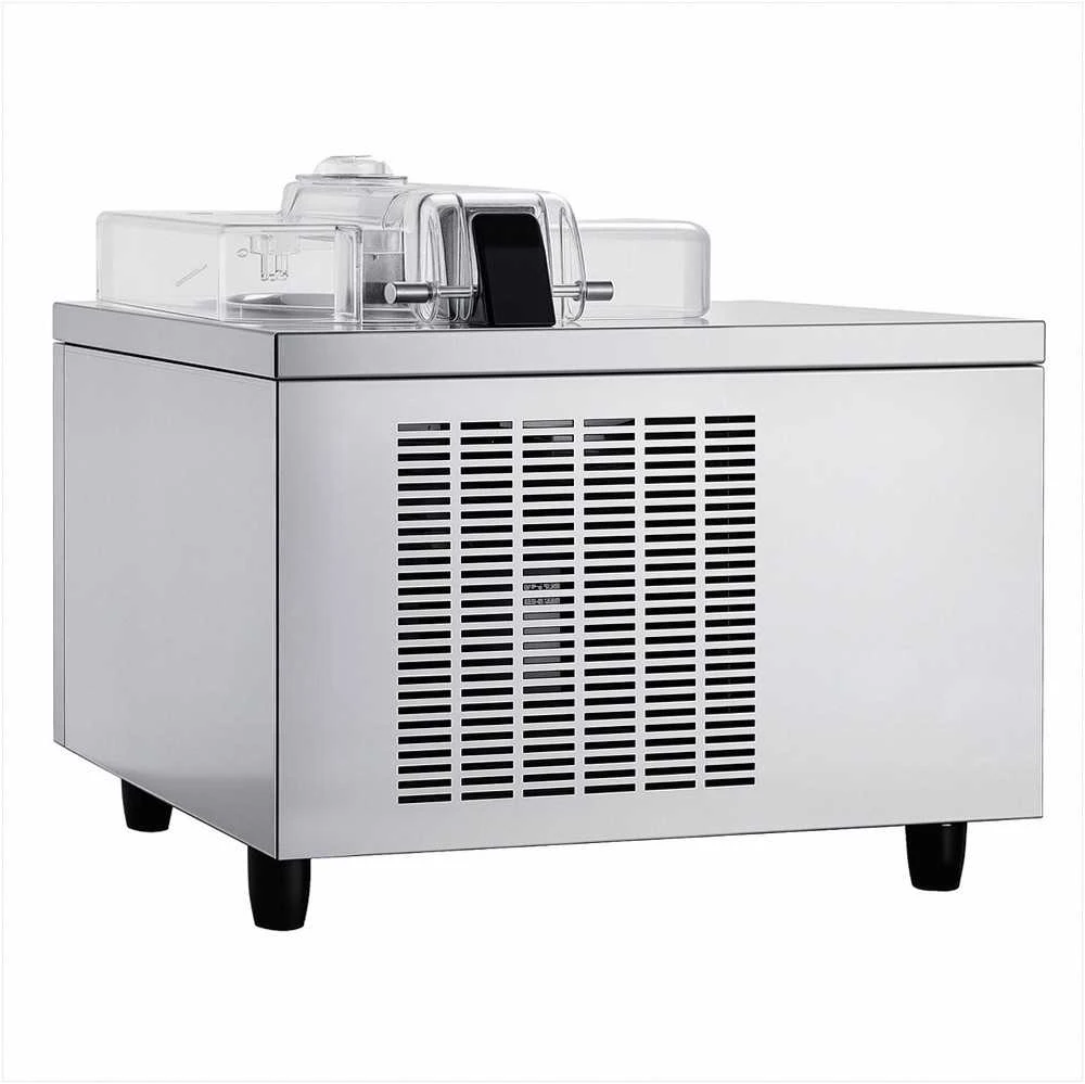 Komercinė kietųjų ledų mašina užkandinėms ir restoranams, didelio našumo automatinio valymo LED skydelis, gelato ledų gaminimo aparatas