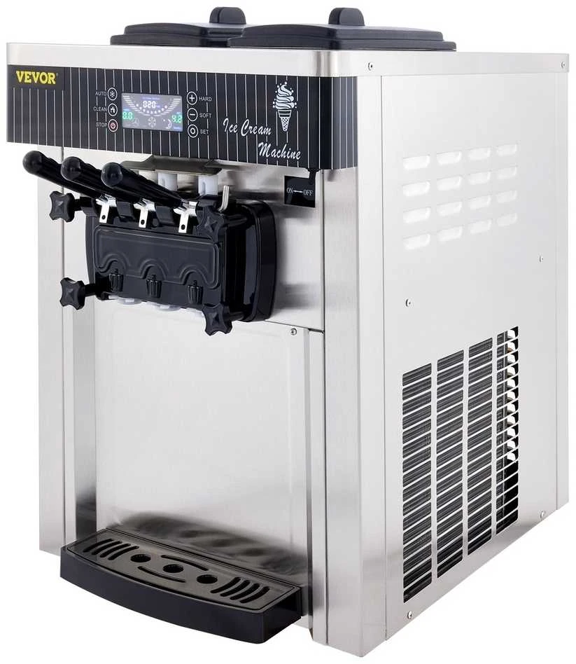 VEVOR Komercinė minkštų ledų mašina 2200W