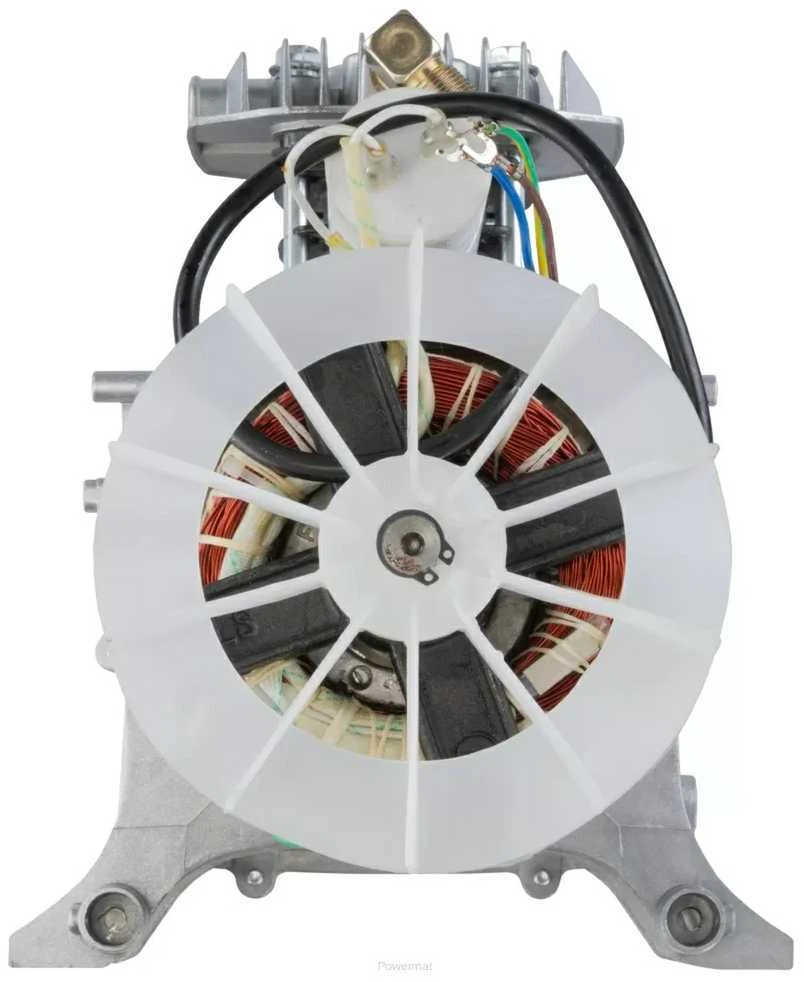 Kompresoriaus pompa POWERMAT PM-KO-24T, oro kompresoriaus atsarginė dalis, 206 litrų/minutę pompa, 1.85 kW kompresoriaus pompa, universali kompresoriaus pompa