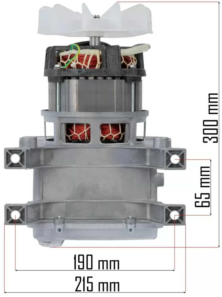 Kompresoriaus pompa POWERMAT PM-KO-24T, oro kompresoriaus atsarginė dalis, 206 litrų/minutę pompa, 1.85 kW kompresoriaus pompa, universali kompresoriaus pompa