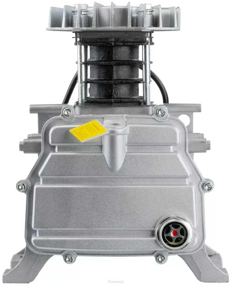 Kompresoriaus pompa POWERMAT PM-KO-24T, oro kompresoriaus atsarginė dalis, 206 litrų/minutę pompa, 1.85 kW kompresoriaus pompa, universali kompresoriaus pompa