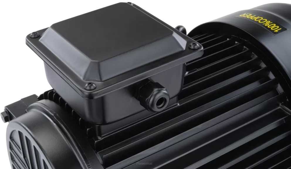 Kompresoriaus variklis, 7.5 kW 400V, didelio našumo keitimo variklis, skirtas POWERMAT PM-KO-300T-400V, kompresoriaus atsarginės dalys