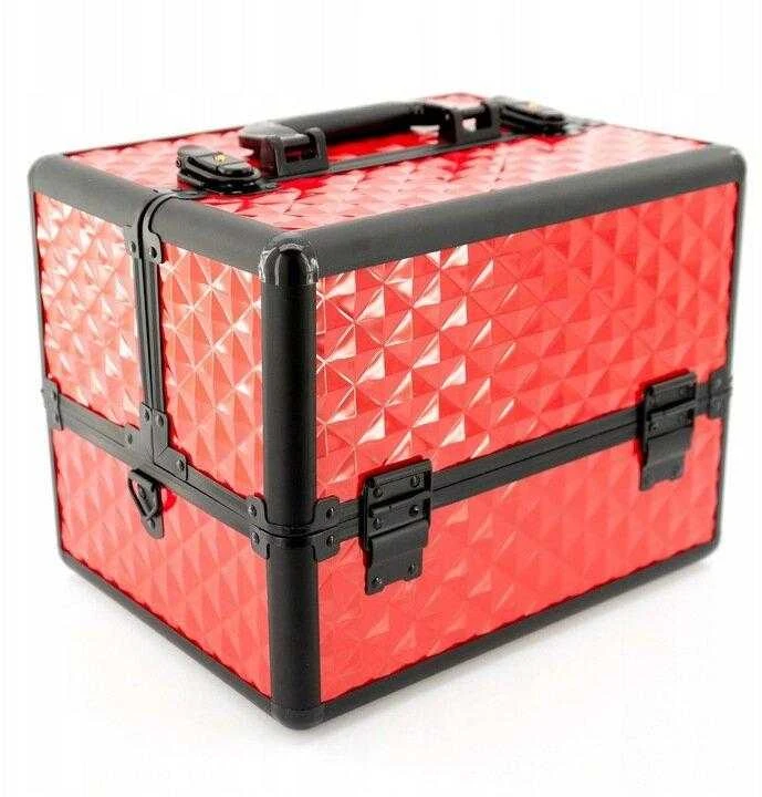 Kosmetikos dėklas Raudona cube