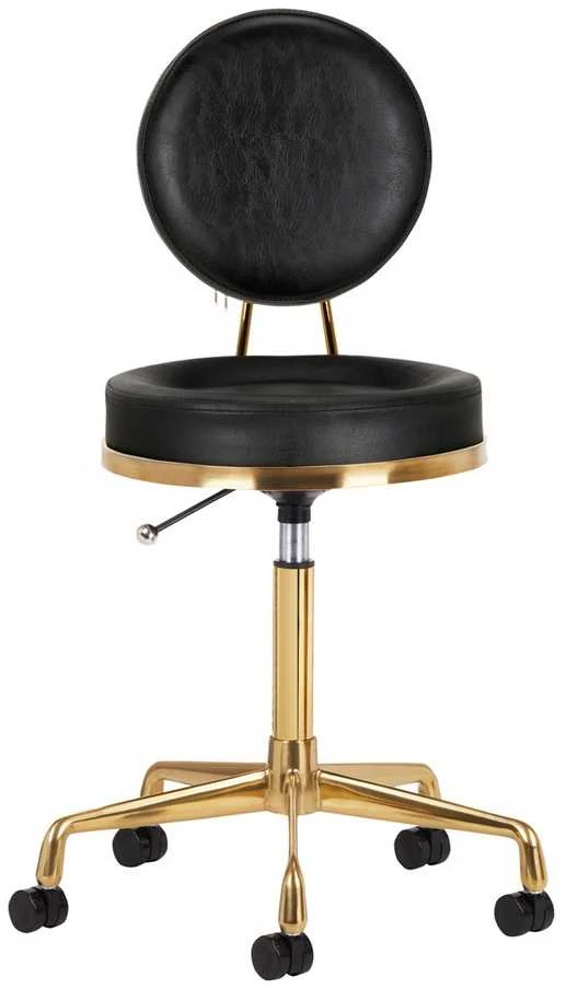 Activeshop Kosmetologinė meistro kėdutė COSMETIC CHAIR ELITE Juodas