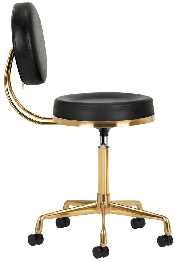 Activeshop Kosmetologinė meistro kėdutė COSMETIC CHAIR ELITE Juodas