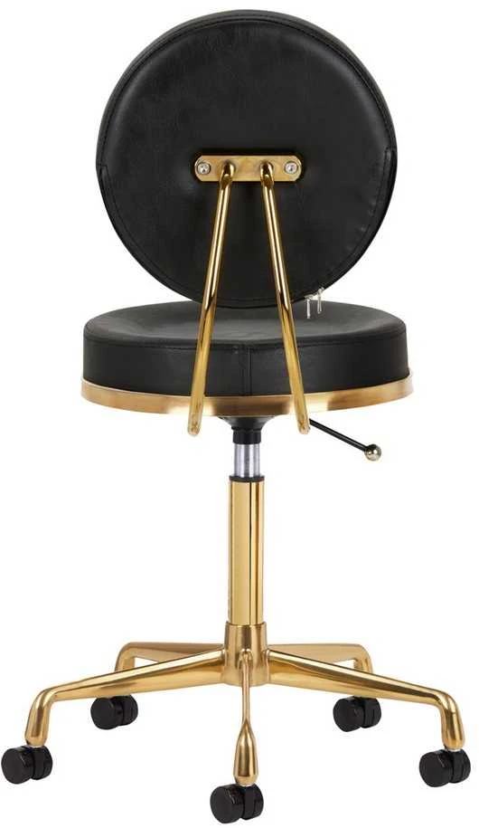 Activeshop Kosmetologinė meistro kėdutė COSMETIC CHAIR ELITE Juodas