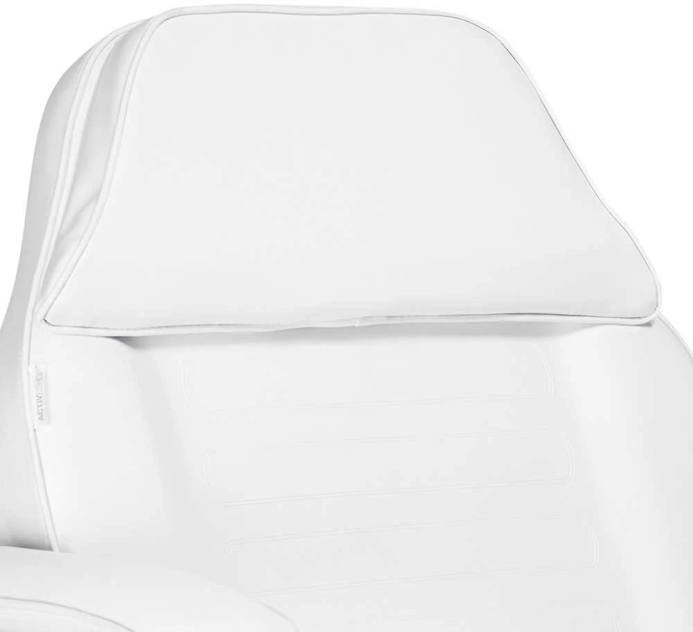 Activeshop Kosmetologinis krėslas BEAUTY CHAIR 557G MODEL GOLD Baltas