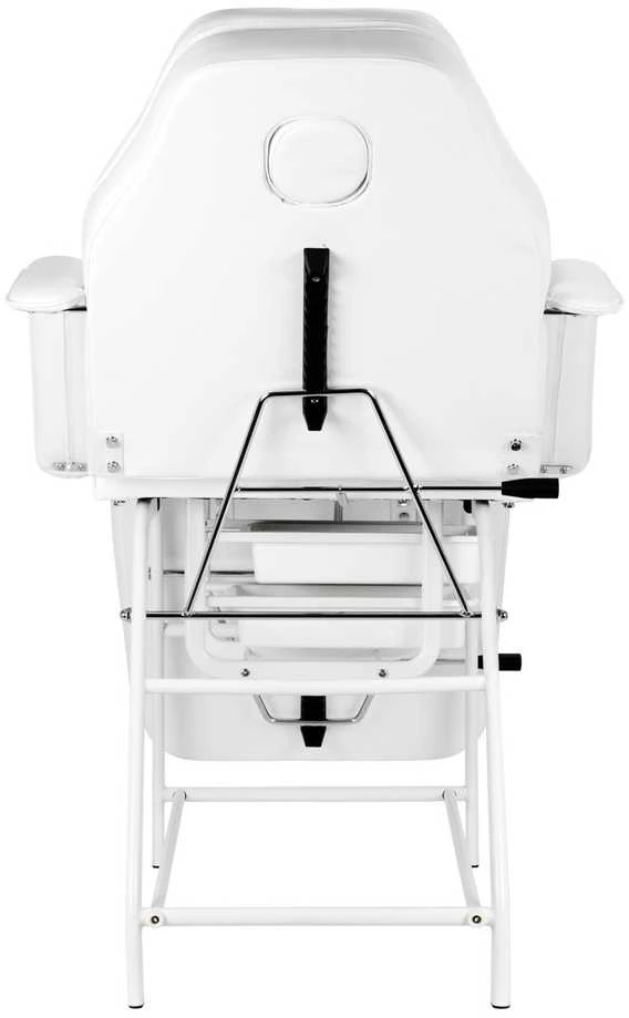 Activeshop Kosmetologinis krėslas 557A Baltas