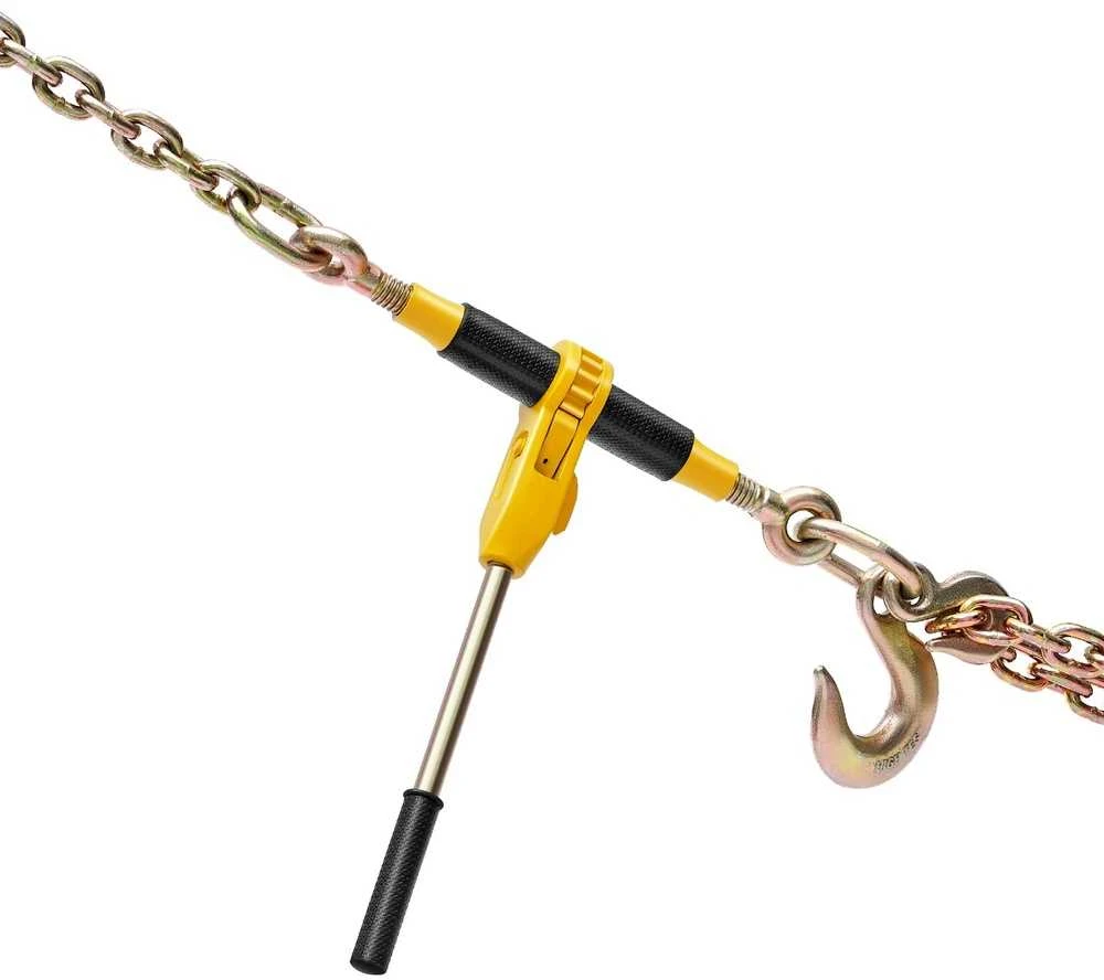 Krovinio fiksavimo grandinės įtempiklis 9.5-12.7mm grandinėms, tvirtas, pramoninis