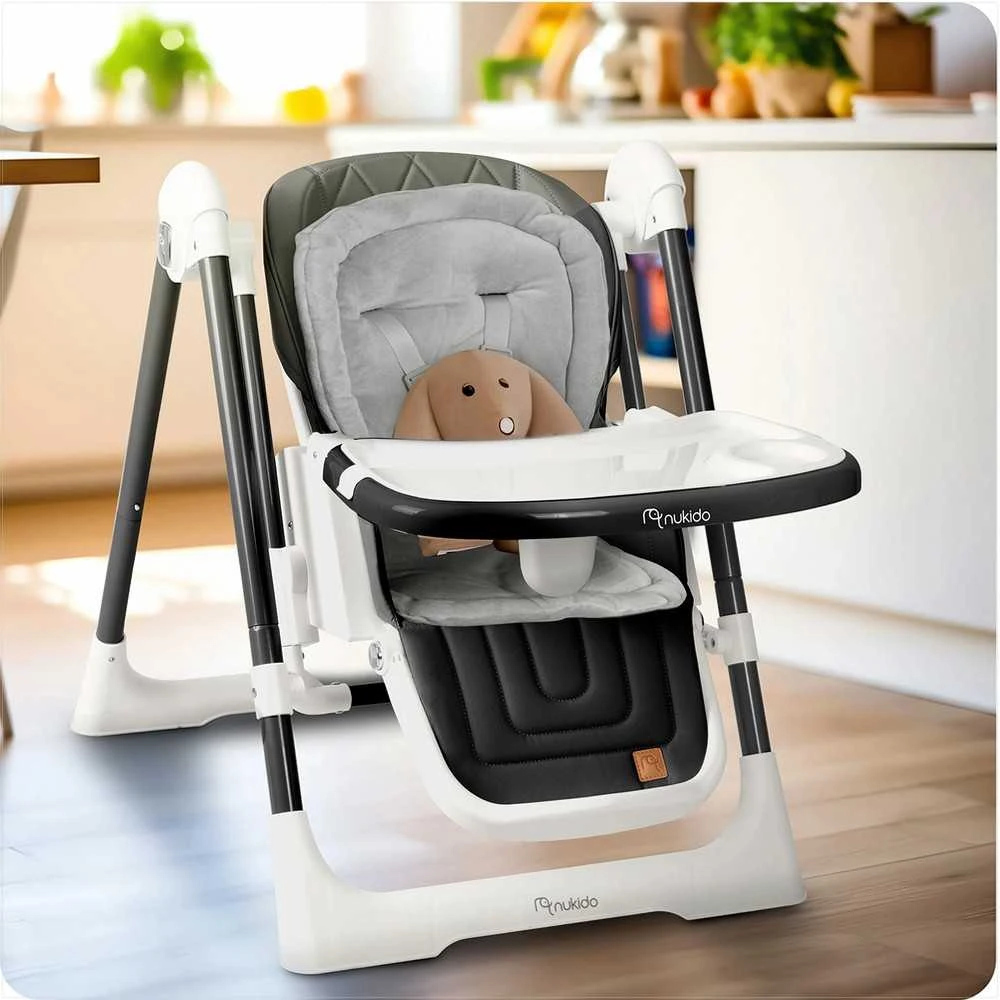 Kūdikių maitinimo kėdutė, 3-in-1 daugiafunkcinė maitinimo kėdutė, reguliuojama kūdikio sėdynė, naujagimio supynė ir gultukas