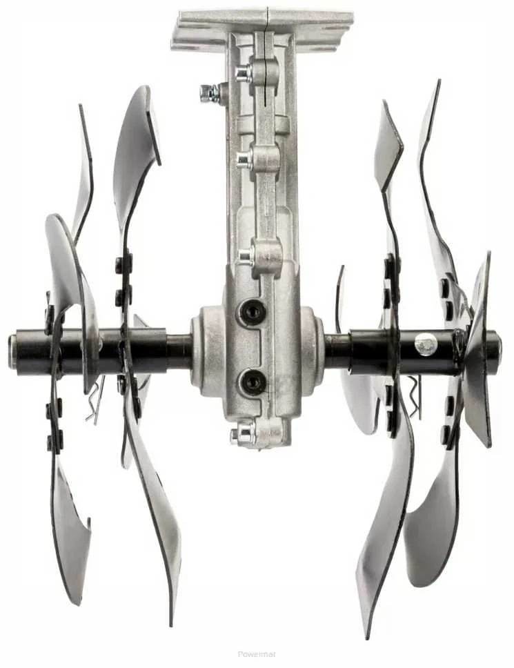 Kultivatoriaus adapteris, 28mm velenas, 9 dantų kultivatorius, benzininio trimerio kultivatorius, dirvos purenimo priedas