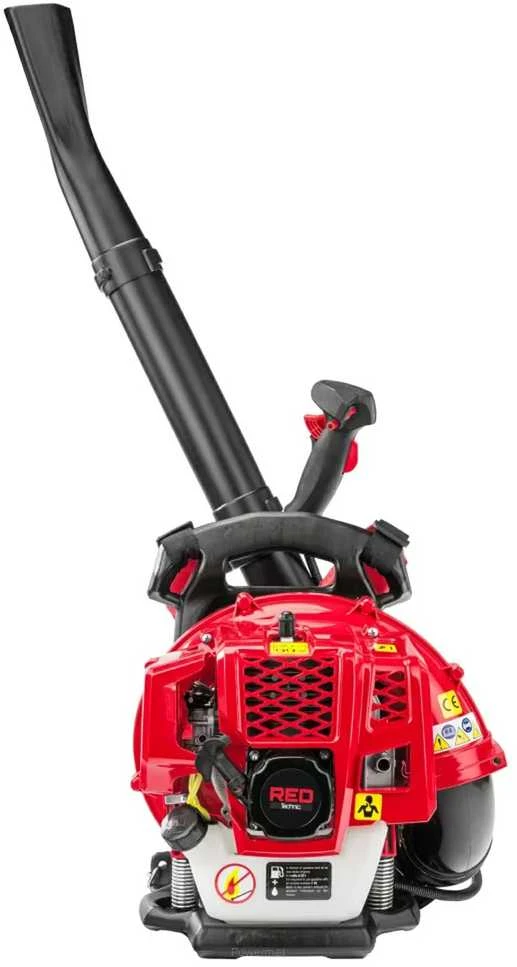 Red Technic Kuprinės benzininis lapų pūstuvas, sodo valymui, galingas 2-taktis variklis, 1360 m³/h oro srautas, sunkiasvoris lapų pūstuvas, sniego pūstuvas