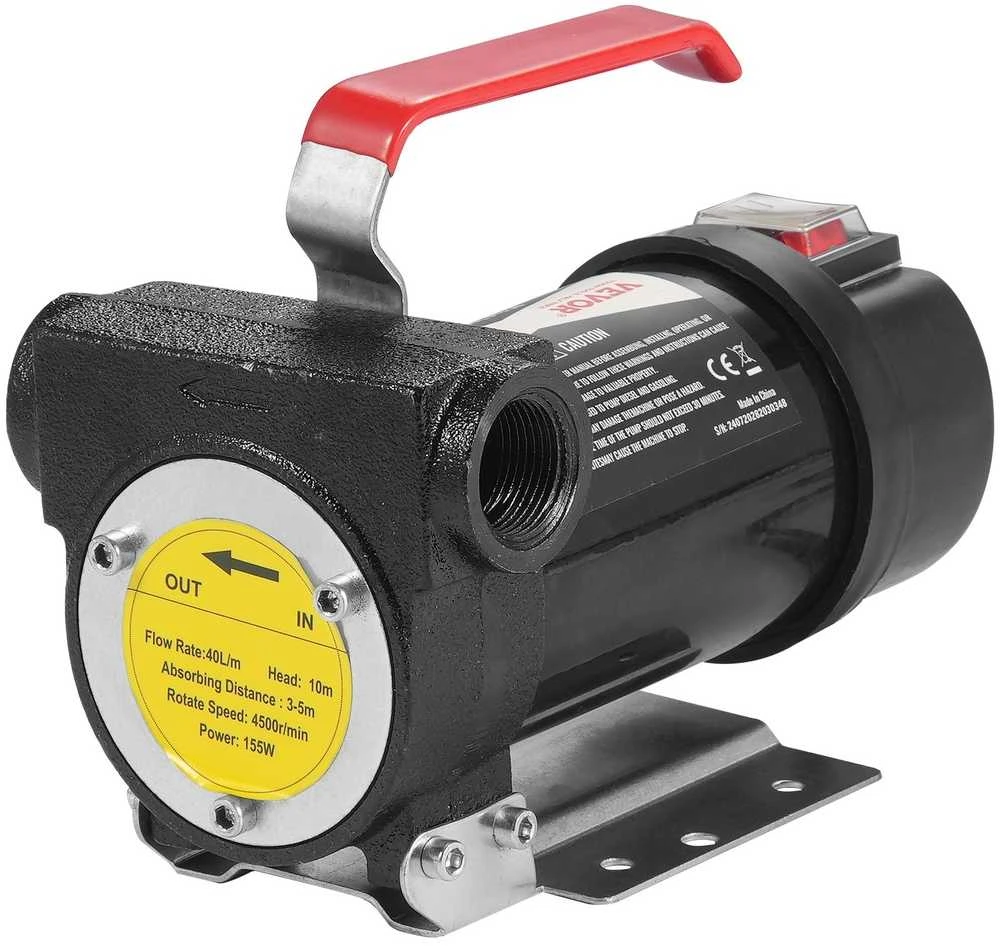 VEVOR 12V dyzelinė degalų perkėlimo pompa su automatinio kuro antgaliu